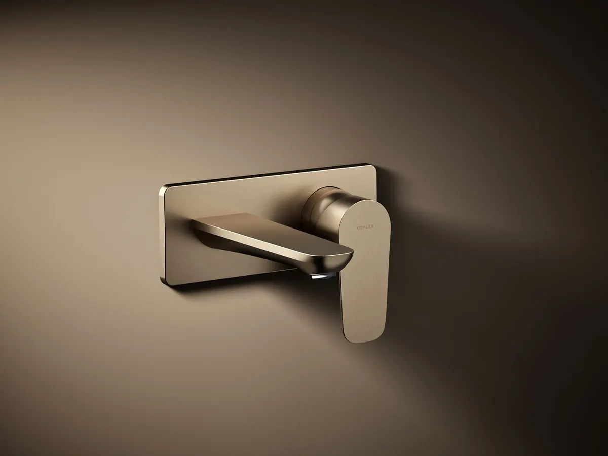 Kohler Aleo Wall Mount Basin Mixer K-21969IN-4ND-BV 21969IN-4ND-BV Brushed Bronze - image 5