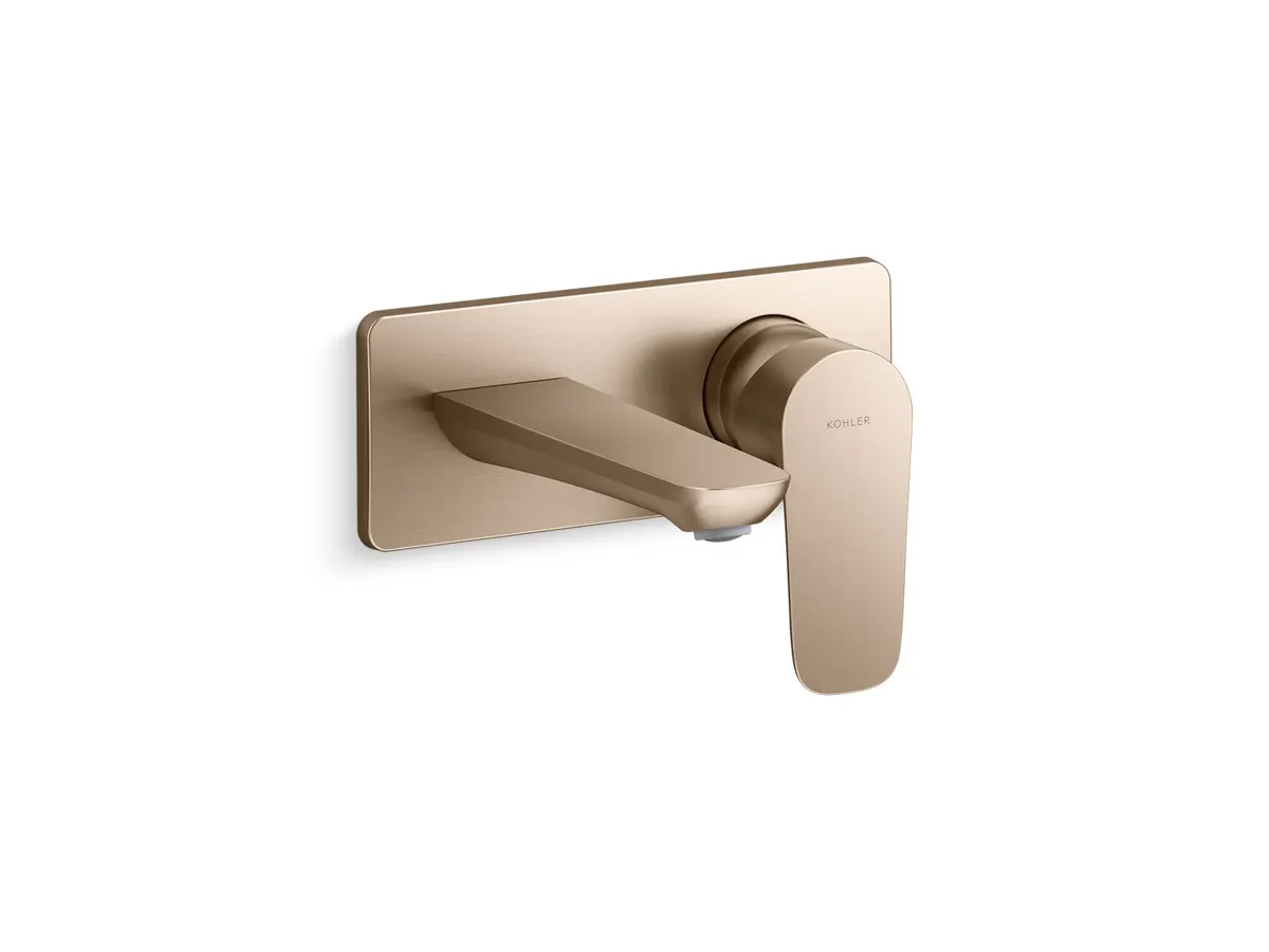 Kohler Aleo Wall Mount Basin Mixer K-21969IN-4ND-BV 21969IN-4ND-BV Brushed Bronze - image 1
