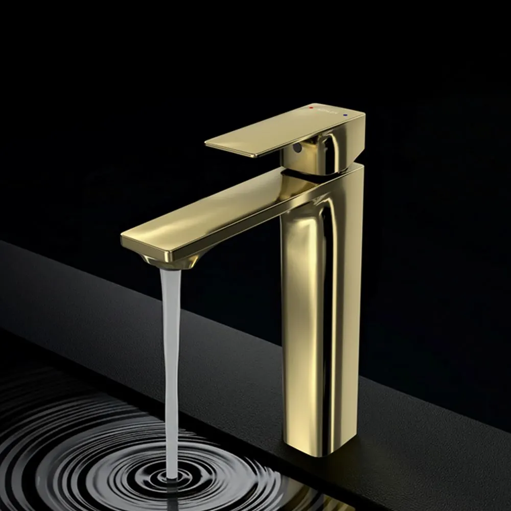 Kohler Hone Tall Boy Deck Mount Basin Mixer K-22535IN-4AND-AF 22535IN-4AND-AF French Gold - image 6