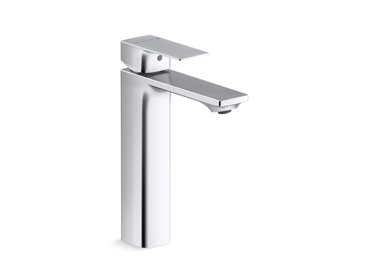Kohler Hone Tall Boy Deck Mount Basin Mixer K-22535IN-4AND-CP 22535IN-4AND-CP Chrome - image 1