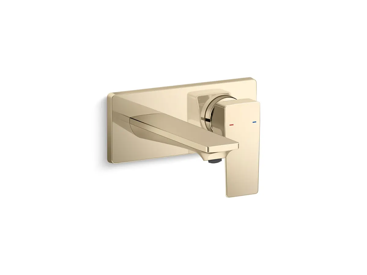 Kohler Hone Wall Mount Basin Mixer K-22540IN-4AND-AF 22540IN-4AND-AF French Gold - image 1