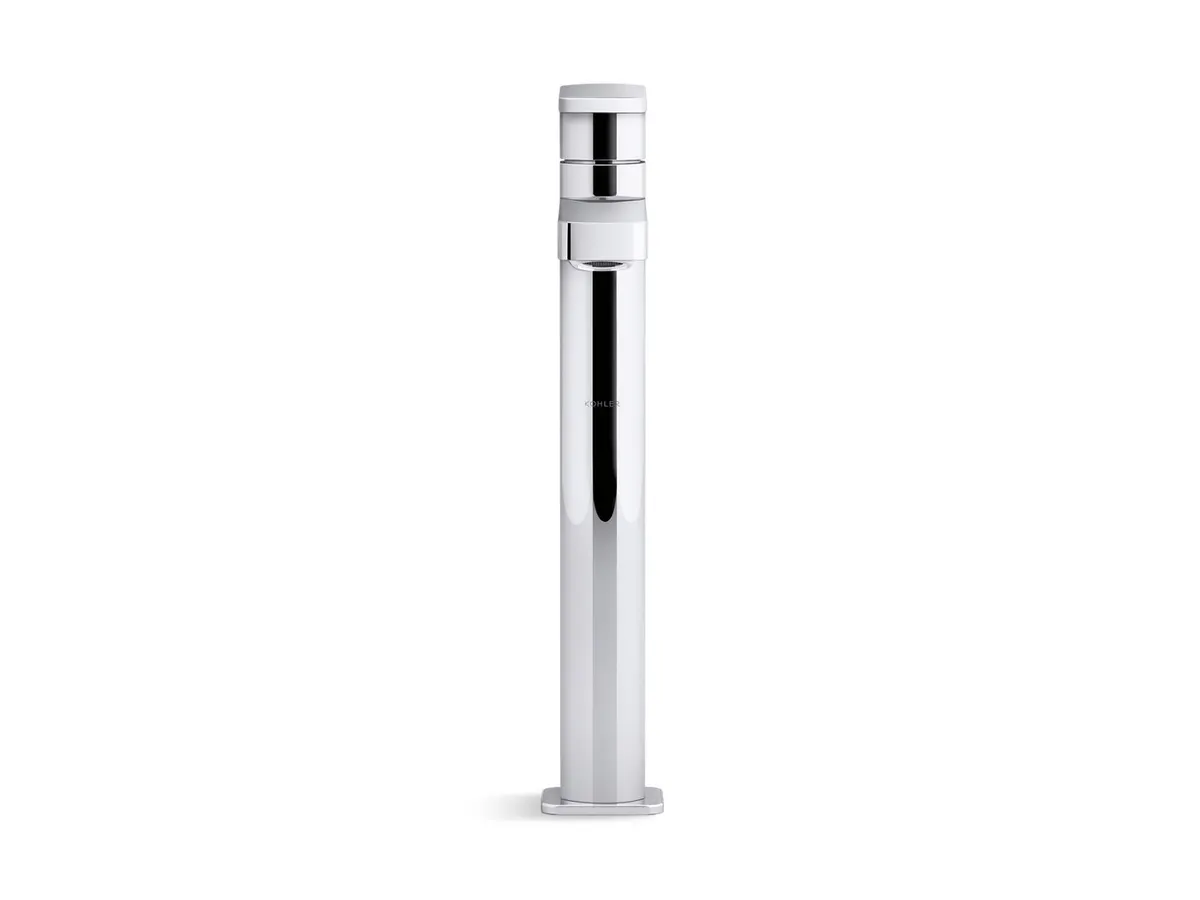 Kohler Parallel Tall Boy Deck Mount Basin Tap K-23483IN-4-CP 23483IN-4-CP Chrome - image 2