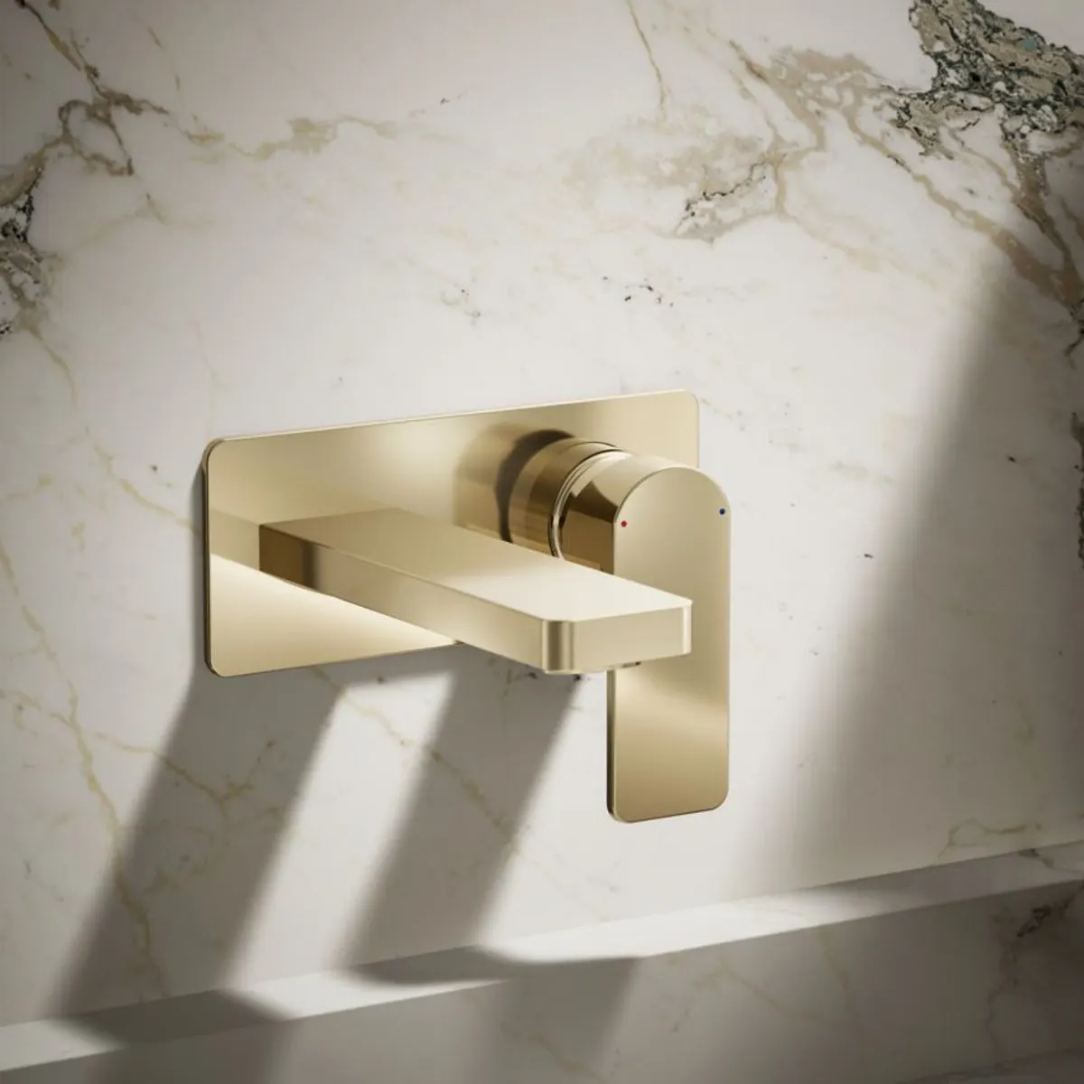 Kohler wall mounted basin mixer parallel K-23486IN-4ND-AF 23486IN-4ND-AF French Gold - image 4