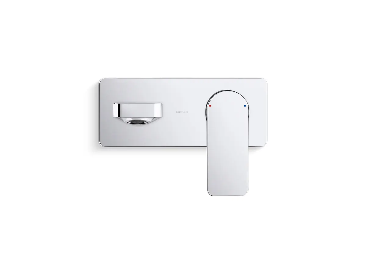 Kohler Parallel Wall Mount Basin Mixer K-23486IN-4ND-CP 23486IN-4ND-CP Chrome - image 3