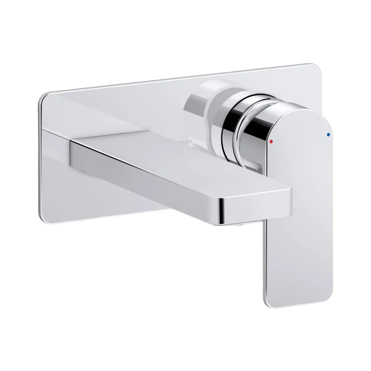 Kohler wall mounted basin mixer parallel K-23486IN-4ND-CP 23486IN-4ND-CP Chrome - image 1
