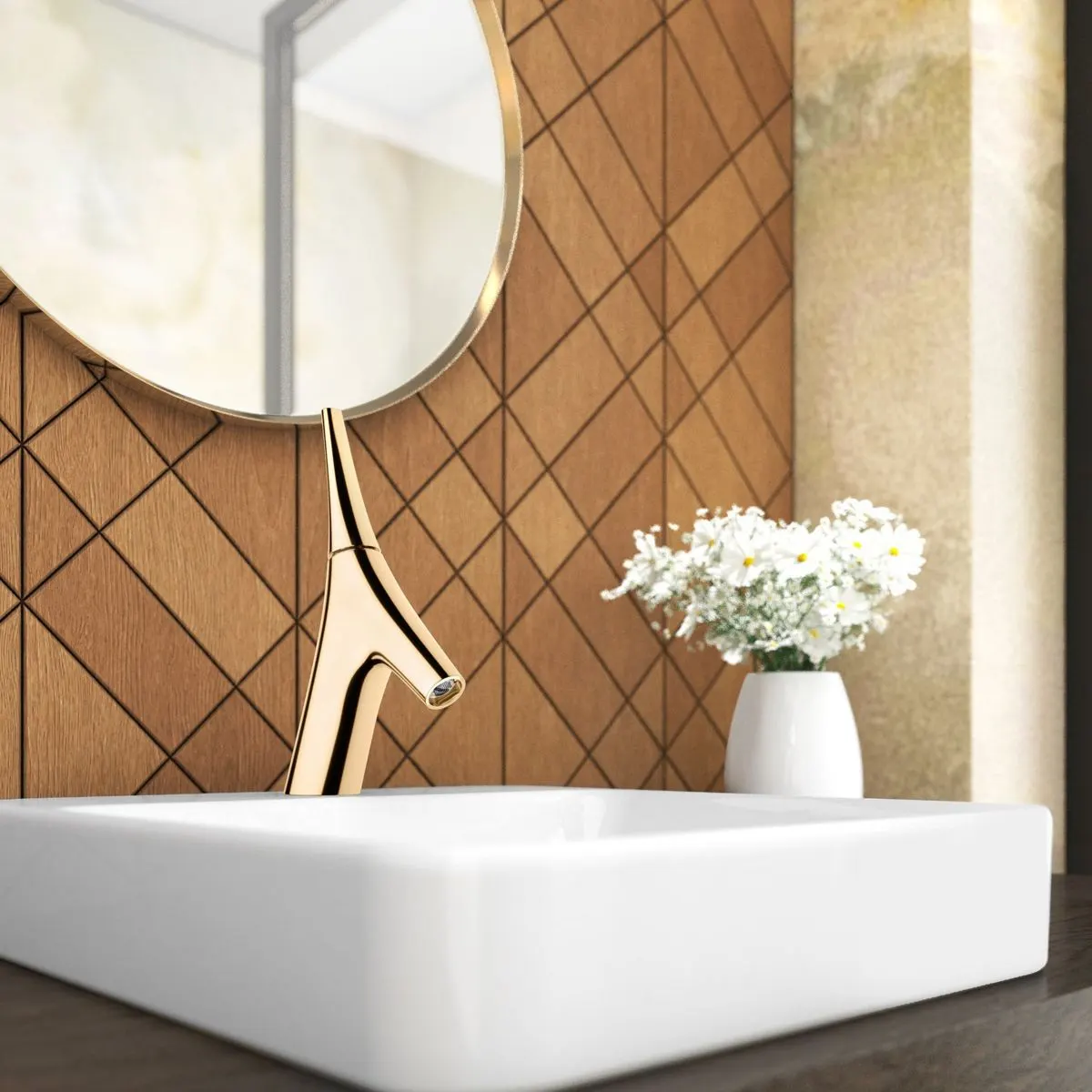Kohler Vive Deck Mount Basin Mixer K-23966IN-4ND-AF 23966IN-4ND-AF French Gold - image 2