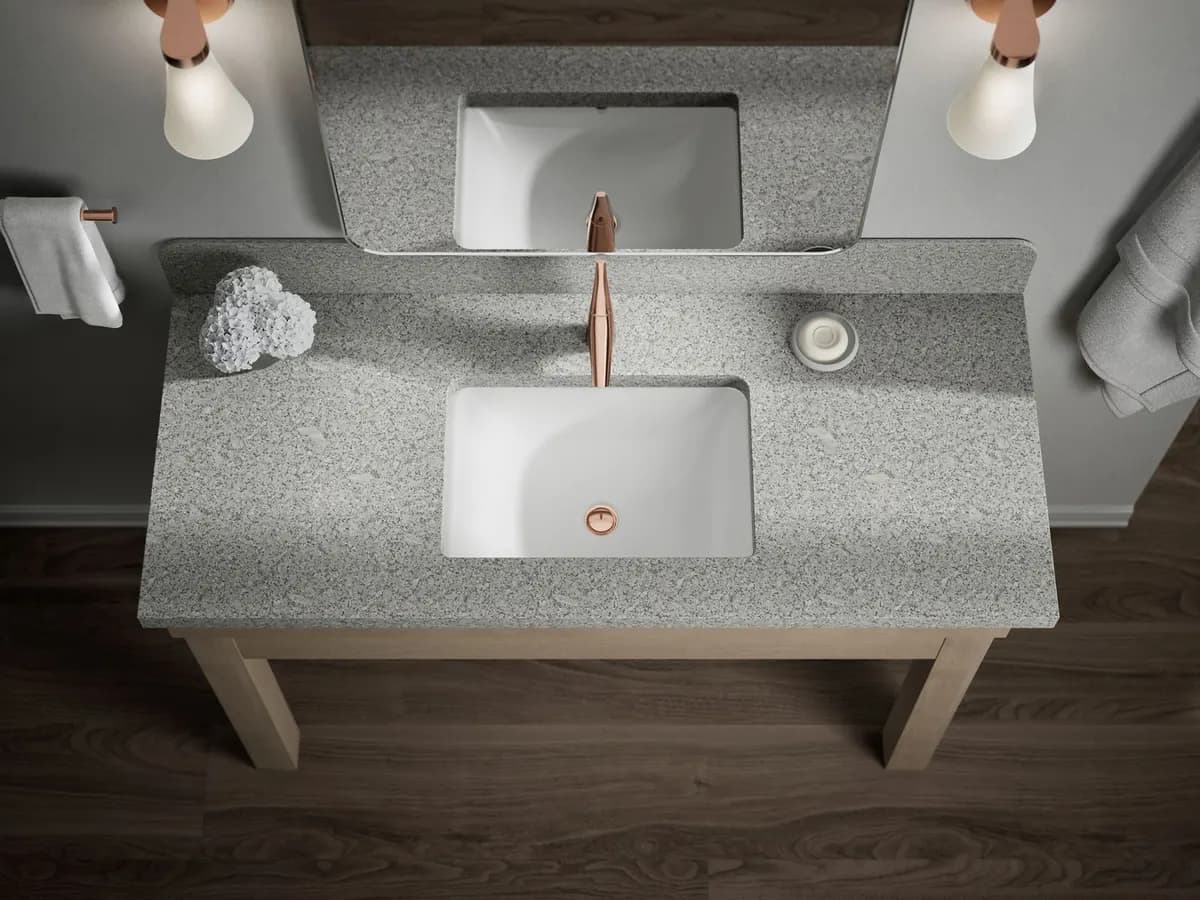 Kohler Vive Deck Mount Basin Mixer K-23966IN-4ND-RGD 23966IN-4ND-RGD Rose Gold - image 3