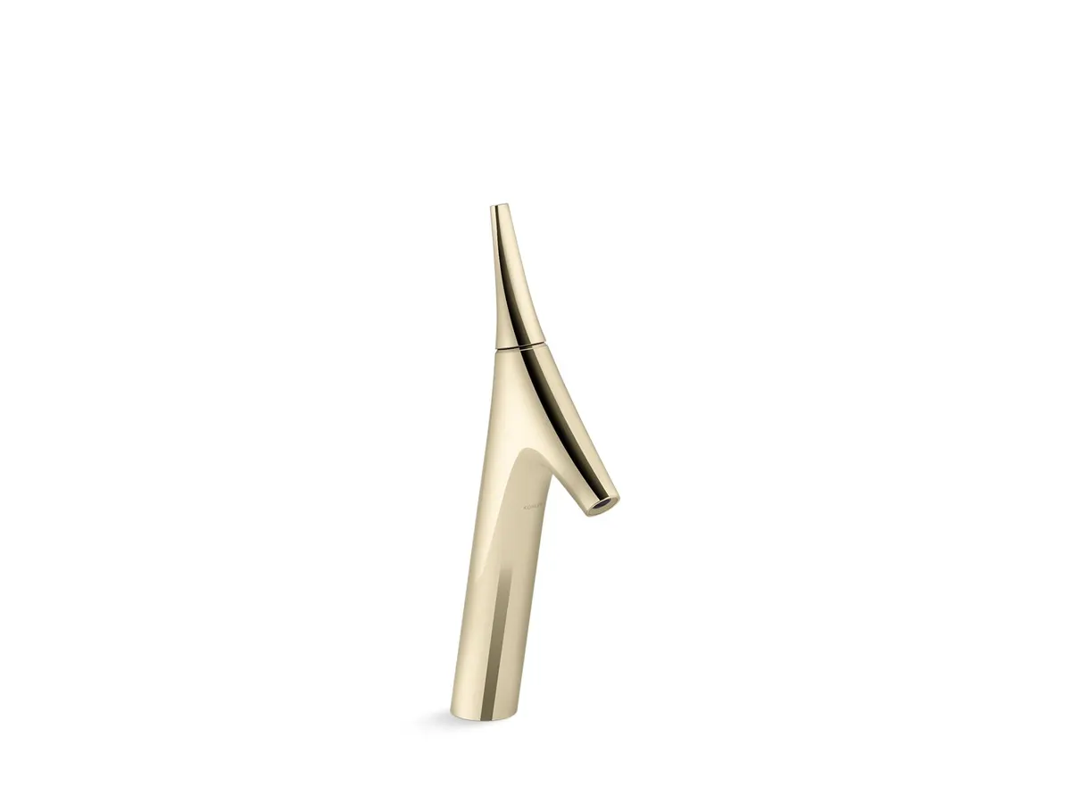 Kohler Vive Tall Boy Deck Mount Basin Mixer K-23967IN-4ND-AF 23967IN-4ND-AF French Gold - image 1