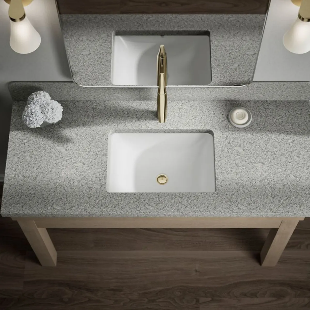 Kohler table mounted tall boy basin mixer vive K-23967IN-4ND-AF 23967IN-4ND-AF French Gold - image 6
