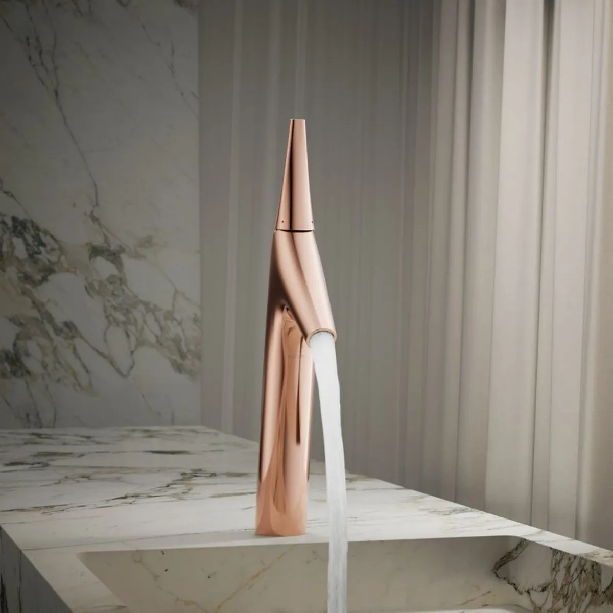 Kohler table mounted tall boy basin mixer vive K-23967IN-4ND-RGD 23967IN-4ND-RGD Rose Gold - image 9