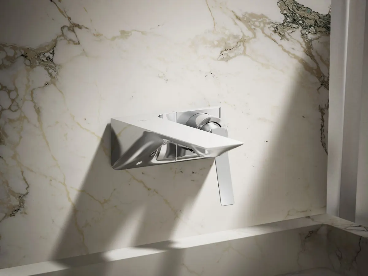 Kohler ModernLife Edge Wall Mount Basin Mixer K-25759IN-4ND-CP 25759IN-4ND-CP Chrome - image 2