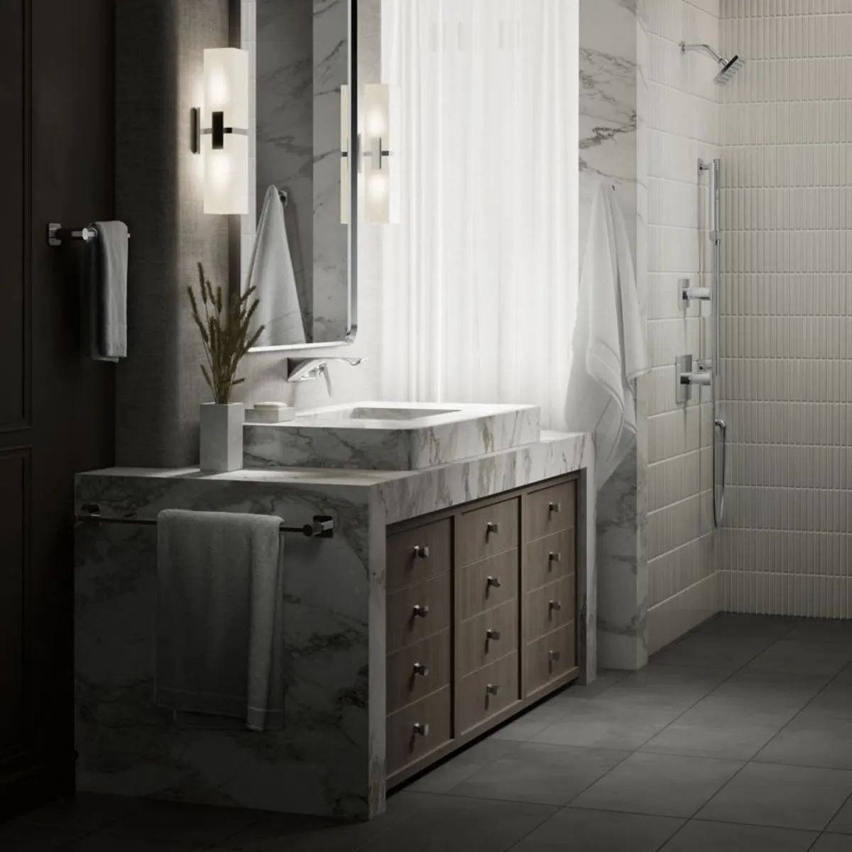 Kohler wall mounted basin mixer modernlife edge K-25759IN-4ND-CP 25759IN-4ND-CP Chrome - image 8
