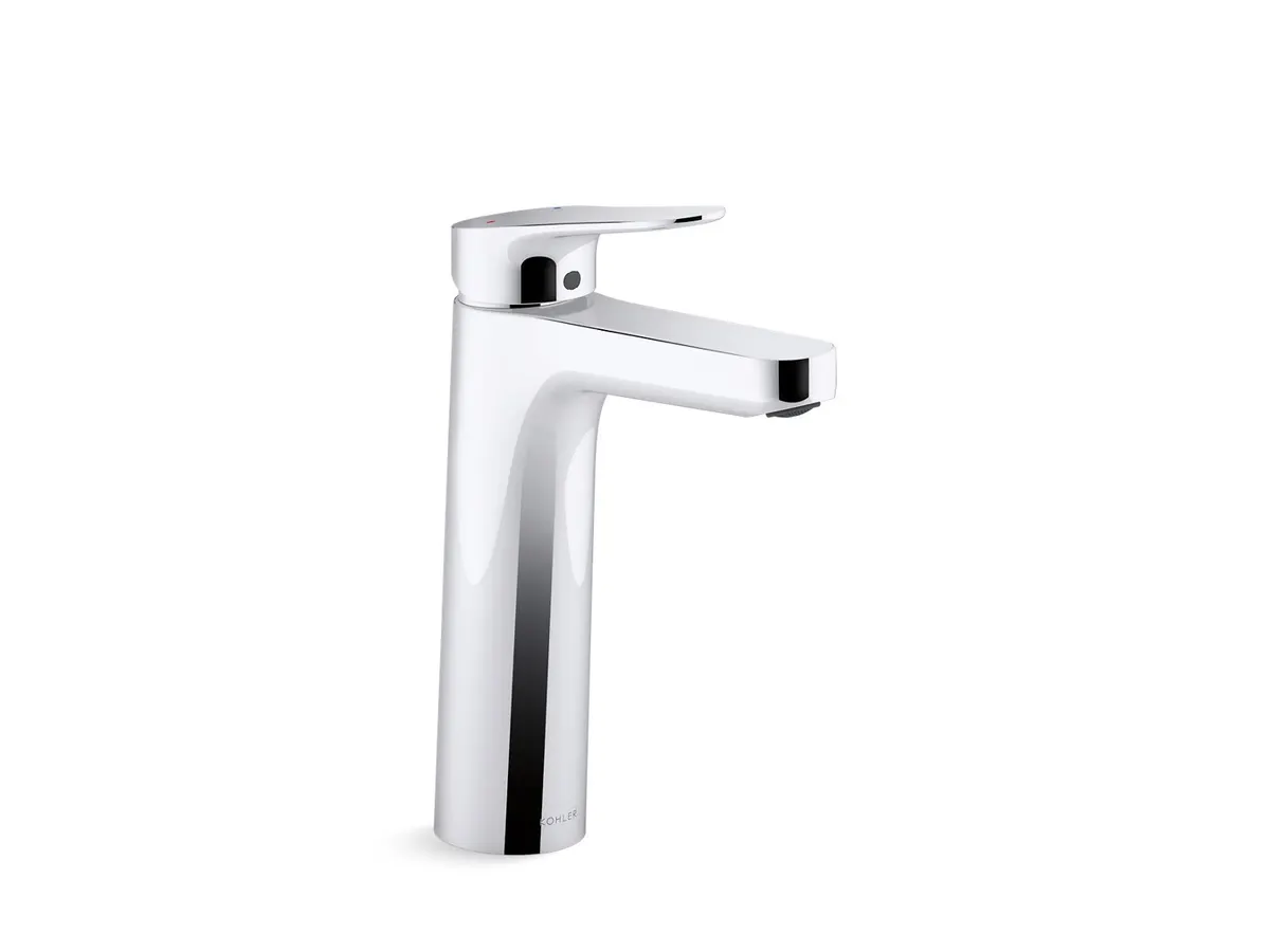 Kohler Accliv Tall Boy Deck Mount Basin Mixer K-33063IN-4ND-CP 33063IN-4ND-CP Chrome - image 1