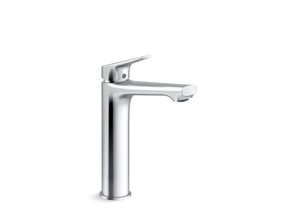 Kohler Apt Curve Tall Boy Deck Mount Basin Mixer K-34038IN-4ND-CP 34038IN-4ND-CP Chrome - image 1
