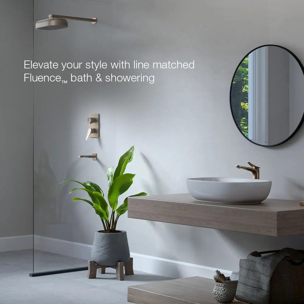 Kohler Fluence Wall Mount Bath Mixer K-38888IN-4ND-BV 38888IN-4ND-BV Brushed Bronze - image 2