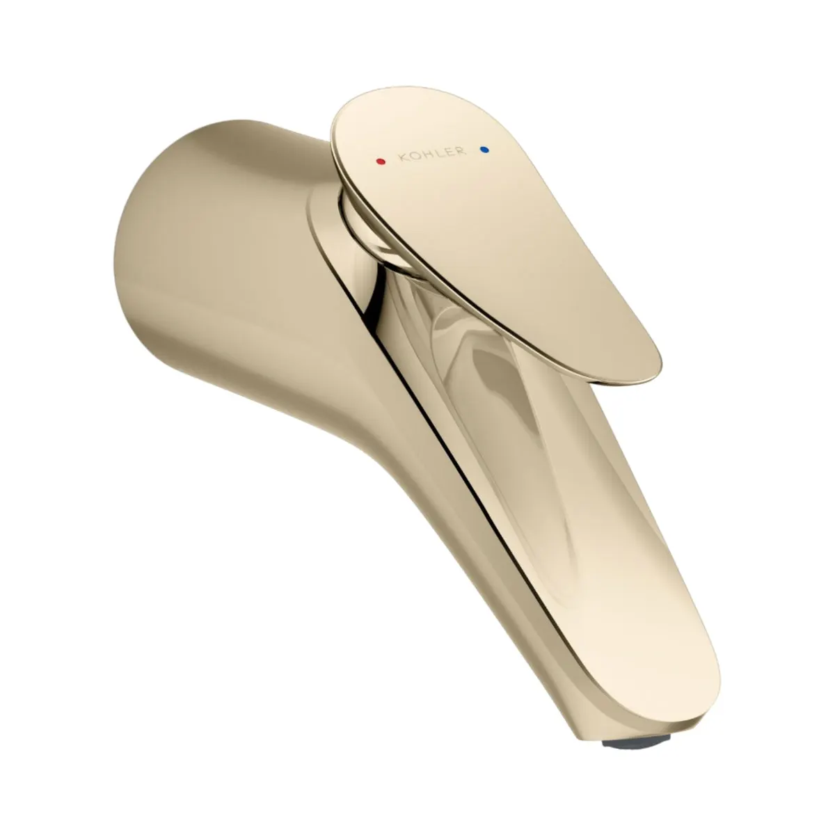 Kohler wall mounted basin mixer fluence K-38888IN-4ND-AF 38888IN-4ND-AF French Gold - image 1