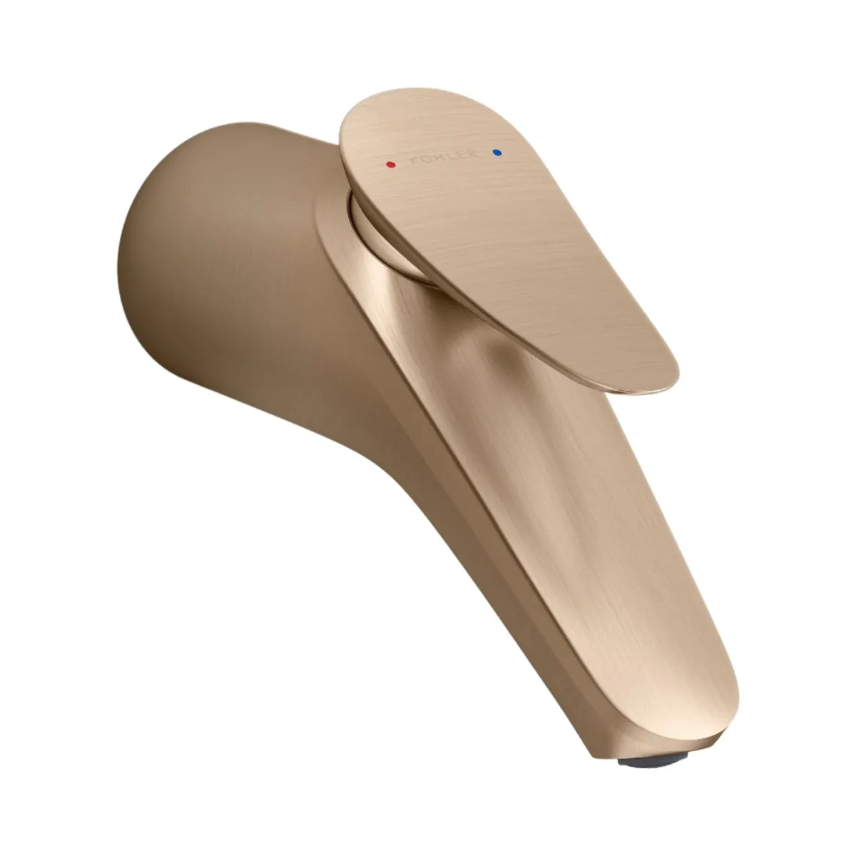 Kohler wall mounted basin mixer fluence K-38888IN-4ND-BV 38888IN-4ND-BV Brushed Bronze - image 1