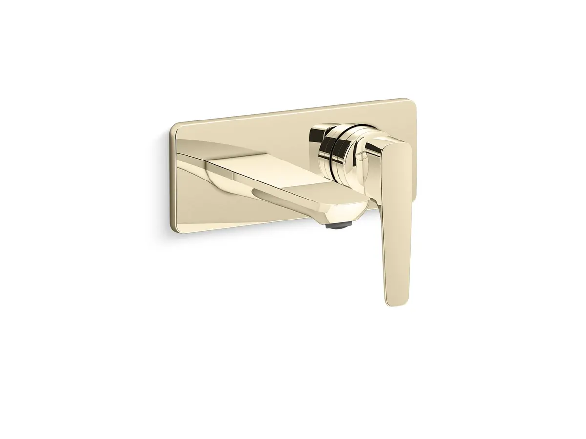 Kohler Aleo Plus Wall Mount Basin Mixer K-5684IN-4ND-AF 5684IN-4ND-AF French Gold - image 1