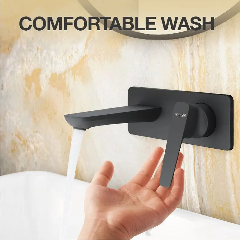 Kohler Aleo Plus Wall Mount Basin Mixer K-5684IN-4ND-BL 5684IN-4ND-BL Matte Black - image 4