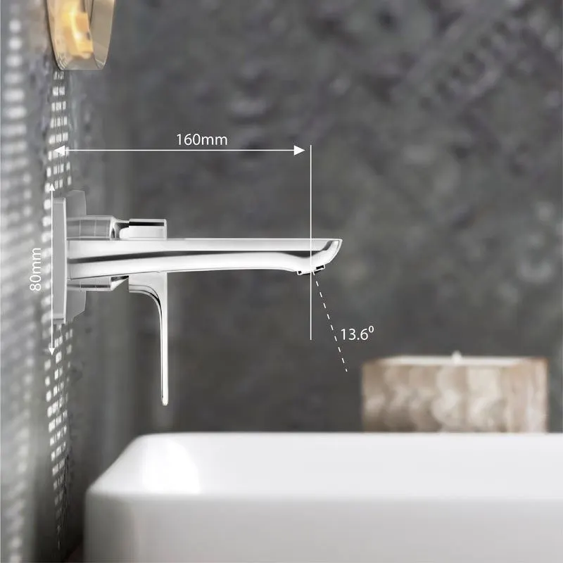 Kohler Aleo Plus Wall Mount Basin Mixer K-5684IN-4ND-CP 5684IN-4ND-CP Chrome - image 6