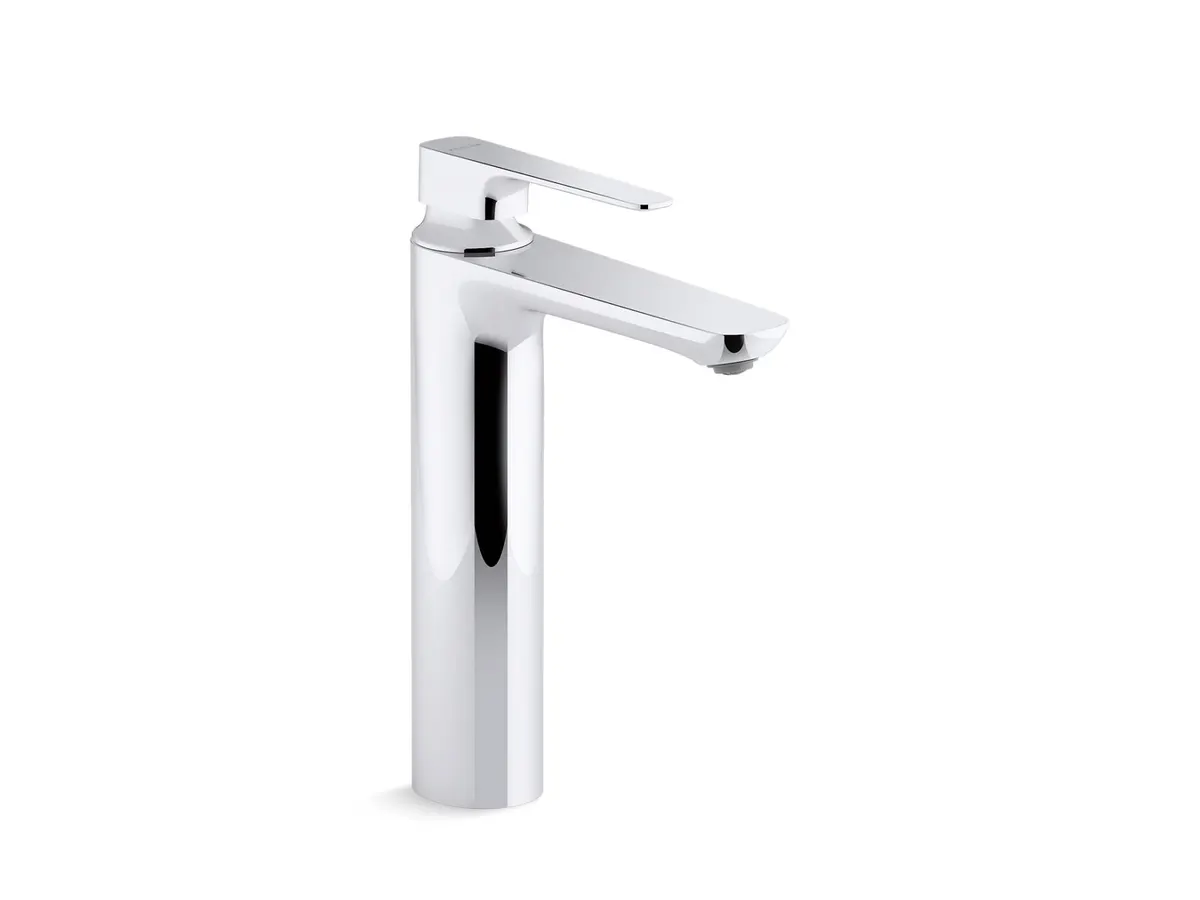 Kohler Aleo Plus Tall Boy Deck Mount Basin Mixer K-72337IN-4ND-CP 72337IN-4ND-CP Chrome - image 1
