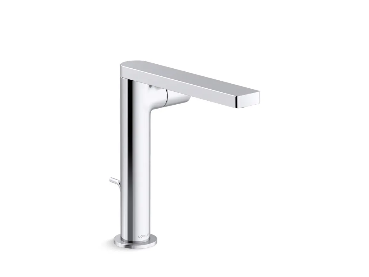 Kohler Composed Tall Boy Deck Mount Basin Mixer K-73159IN-7-CP 73159IN-7-CP Chrome - image 1