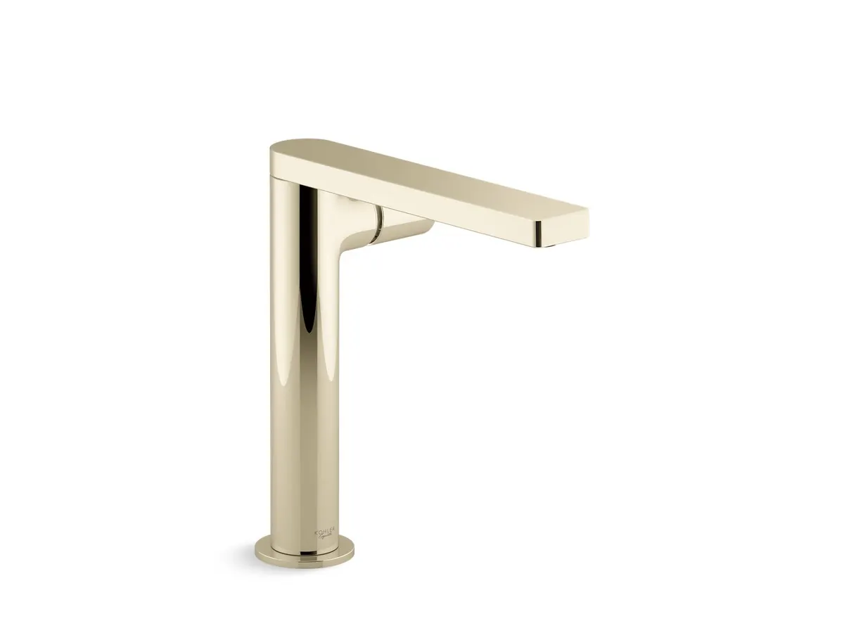 Kohler Composed Tall Boy Deck Mount Basin Mixer K-73159T-B7-AF 73159T-B7-AF French Gold - image 1
