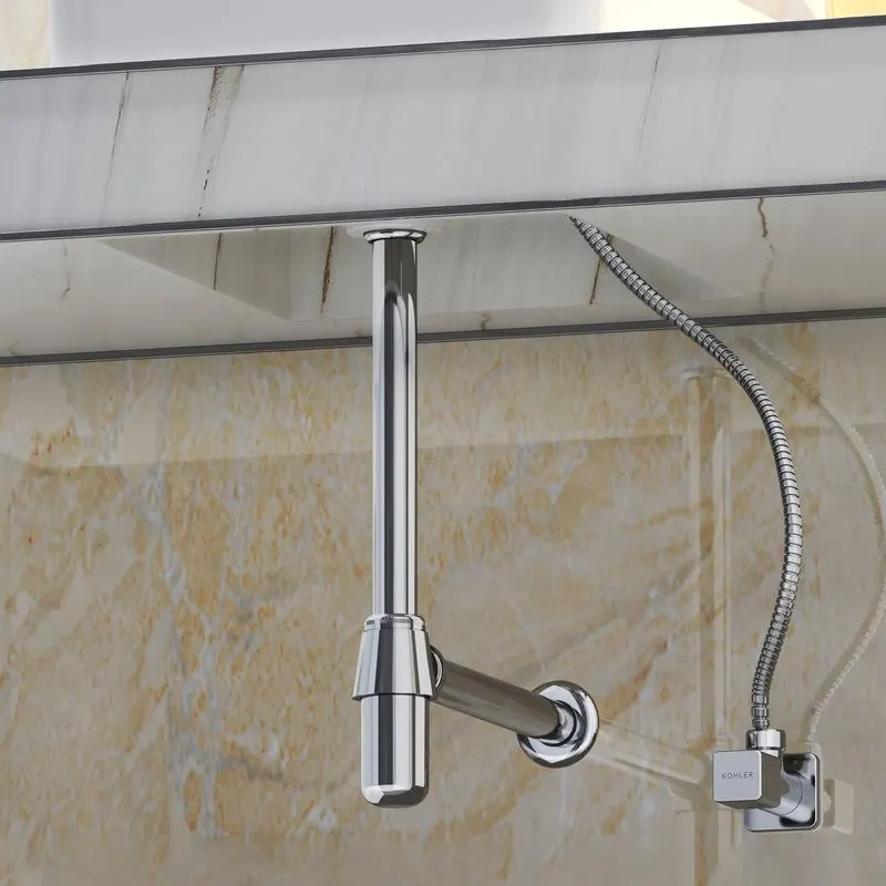 Kohler Complementary Bottle Trap, 14 in, K-75823IN-CP 75823IN-CP Chrome - image 3