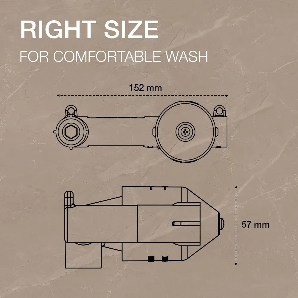 Kohler Complementary Wall Mount Concealed Valve for Basin Mixer 5679IN-CP 5679IN-CP Chrome - image 2