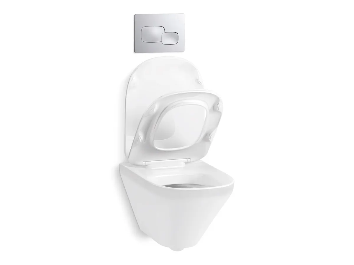 Kohler Pebble Flush Plate K-5413IN-M-CP 5413IN-M-CP Chrome - image 4