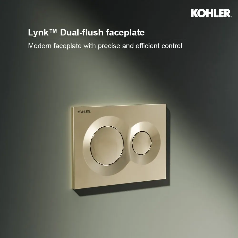Kohler Lynk Flush Plate K-75890IN-P-AF 75890IN-P-AF French Gold - image 4
