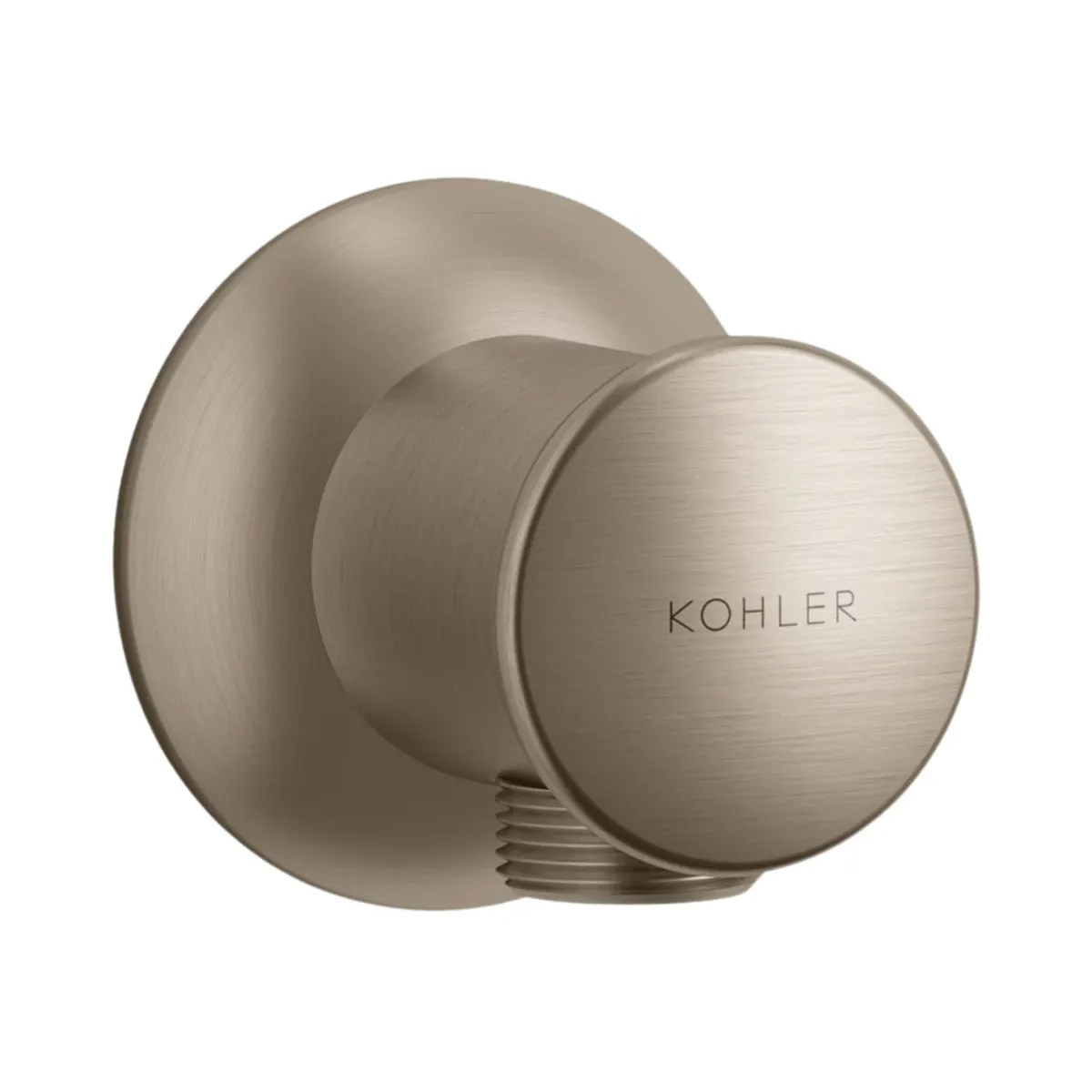 Kohler shower fitting wall outlet 16381IN-BV 16381IN-BV Brushed Bronze - image 1