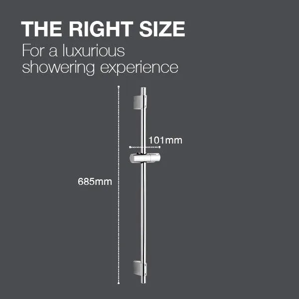 Kohler Shower Sliding Rail 72740IN-CP 72740IN-CP Chrome - image 2