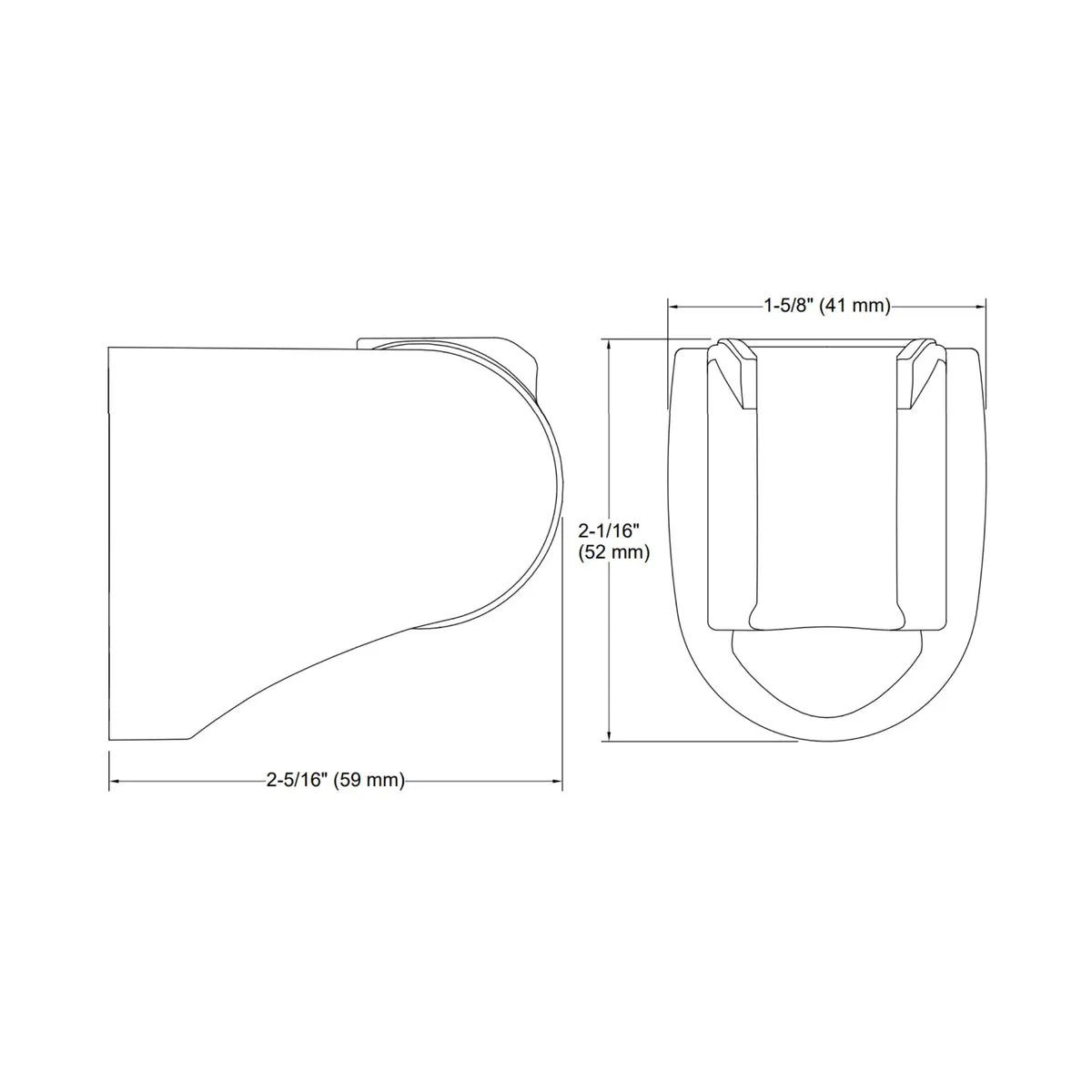 Kohler shower fitting wall bracket 9040T-ZZ-AF 9040T-ZZ-AF French Gold - image 2