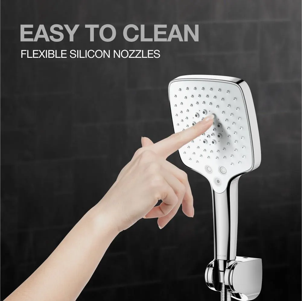 Kohler Rain Duet Hand Shower, Multi Flow 97009IN-CP 97009IN-CP Chrome - image 6