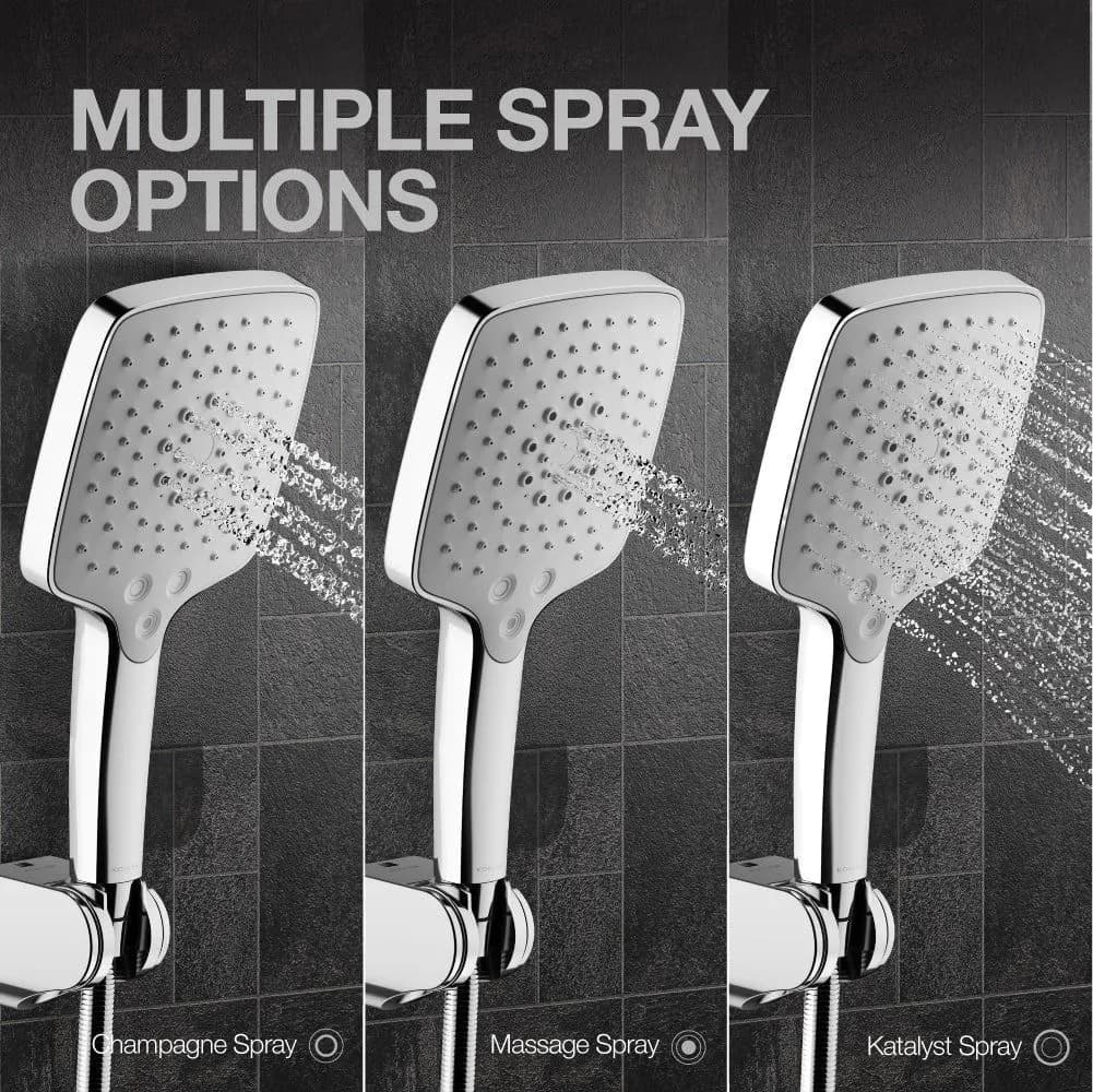 Kohler Rain Duet Hand Shower, Multi Flow 97009IN-CP 97009IN-CP Chrome - image 2