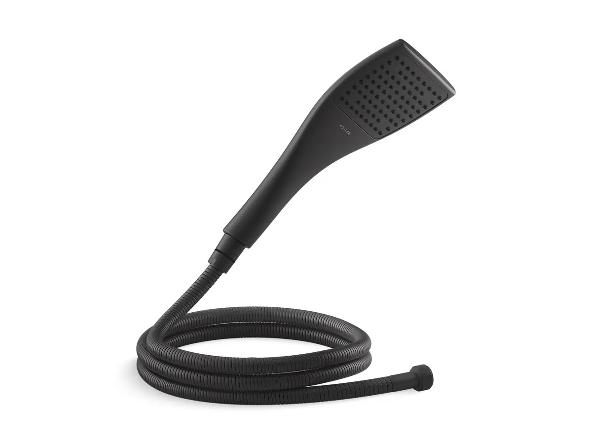 Kohler Spatula Hand Shower, Single Flow 98445IN-BL 98445IN-BL Matte Black - image 1