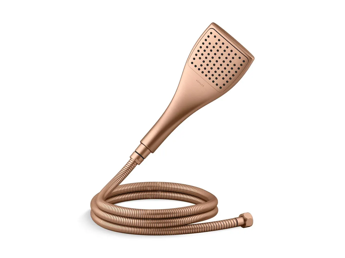 Kohler Spatula Hand Shower, Single Flow 98445IN-BRD 98445IN-BRD Brushed Rose Gold - image 1