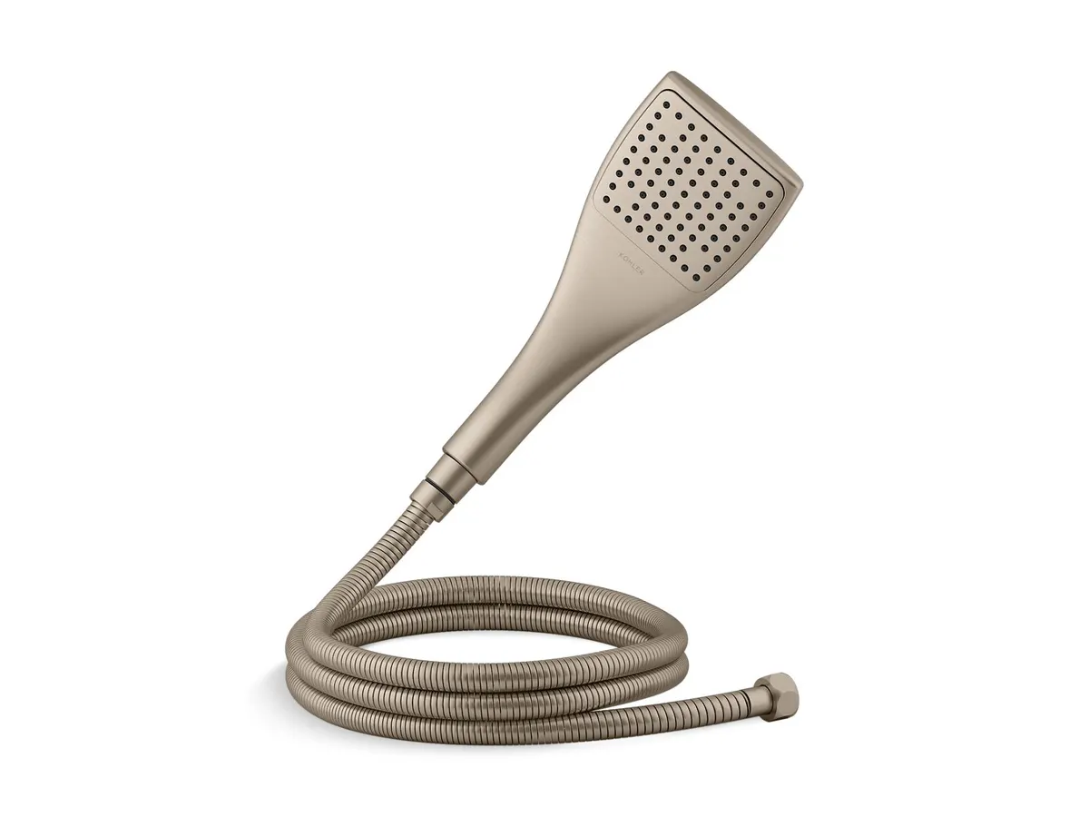 Kohler Spatula Hand Shower, Single Flow 98445IN-BV 98445IN-BV Brushed Bronze - image 1
