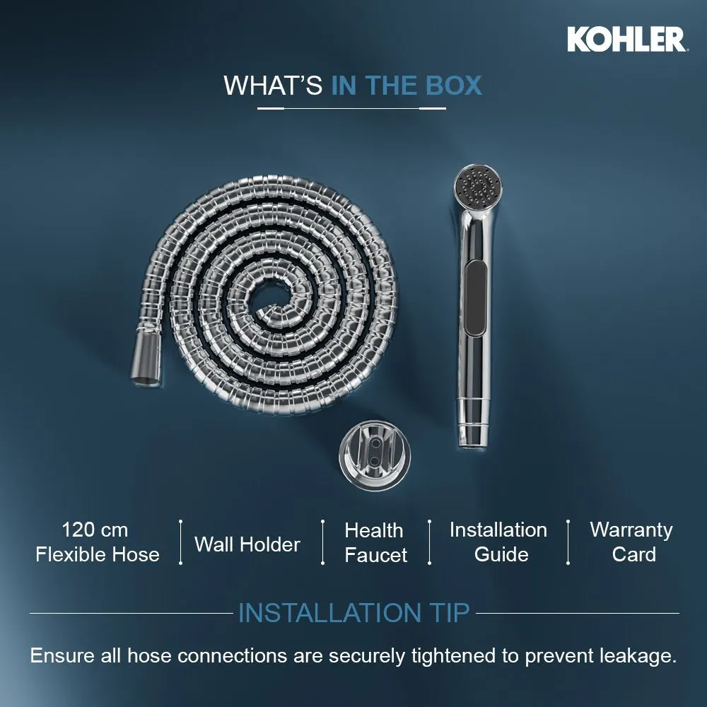 Kohler Elate Health Faucet 97258IN-CP 97258IN-CP Chrome - image 4