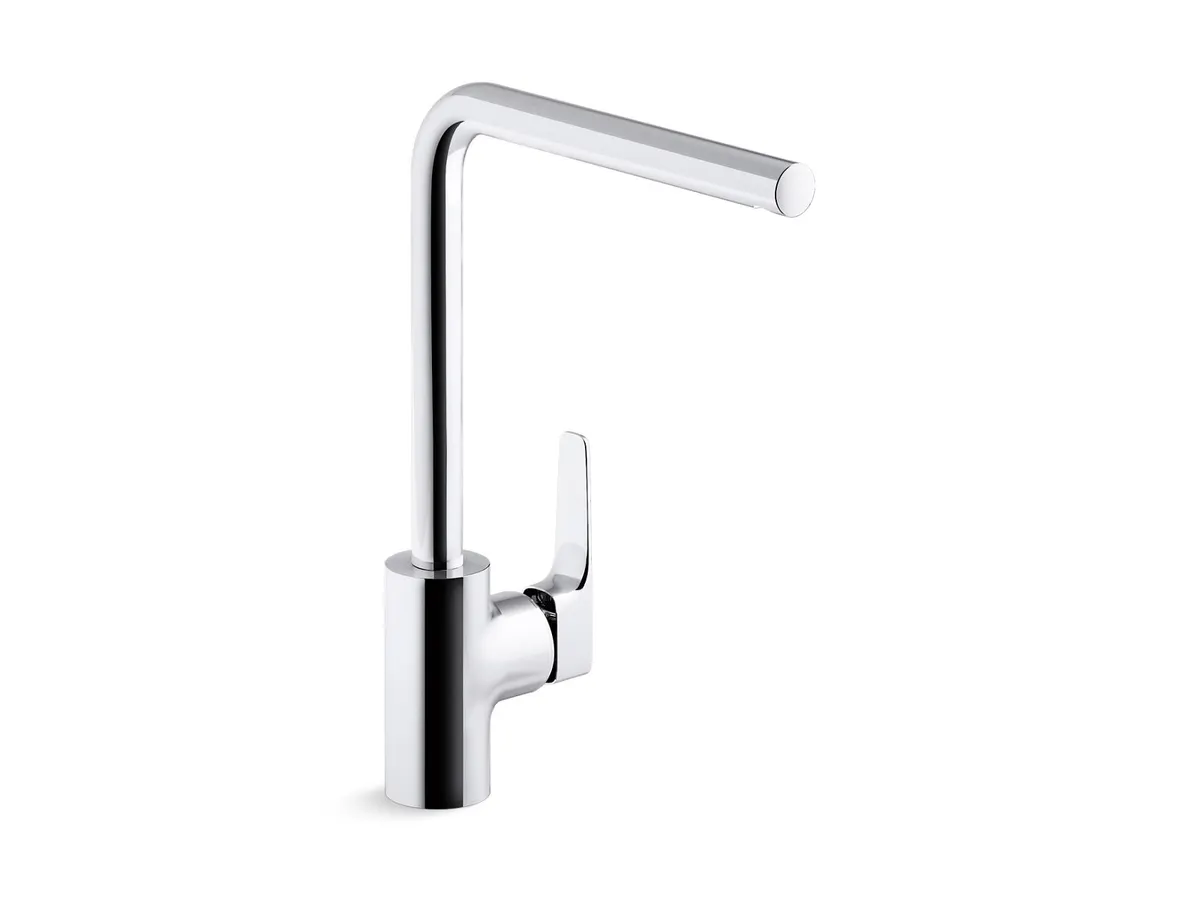 Kohler Aleo Plus Deck Mount Kitchen Sink Mixer, Swinging Spout K-75373IN-4-CP 75373IN-4-CP Chrome - image 1