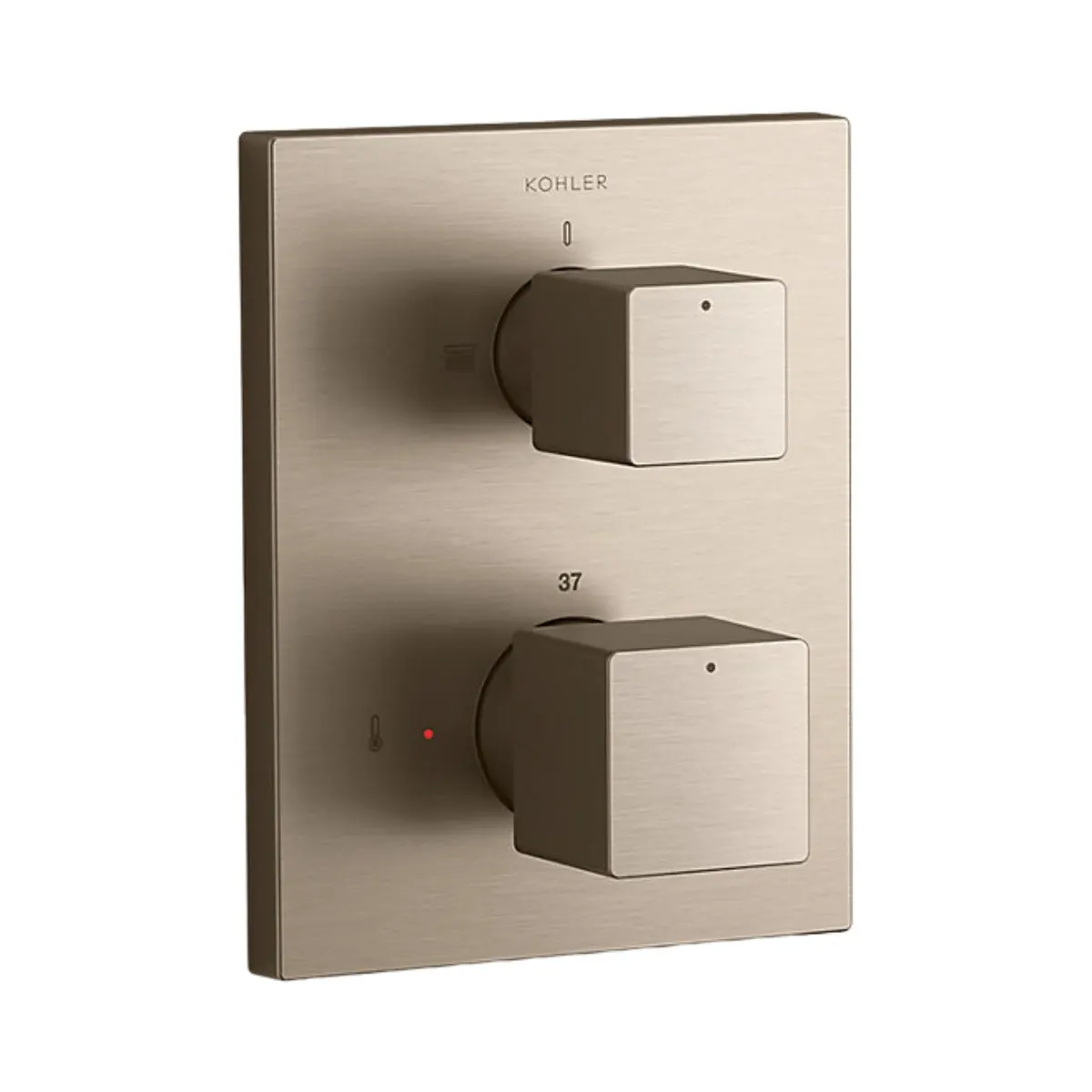 Kohler 2 way thermostatic diverter autosense 20742IN-9FP-BV 20742IN-9FP-BV Brushed Bronze - image 1