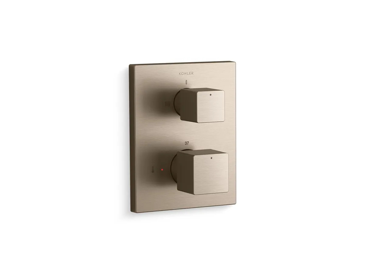 Kohler Autosense 2 Way Thermostatic Diverter 20742IN-9FP-BV 20742IN-9FP-BV Brushed Bronze - image 1