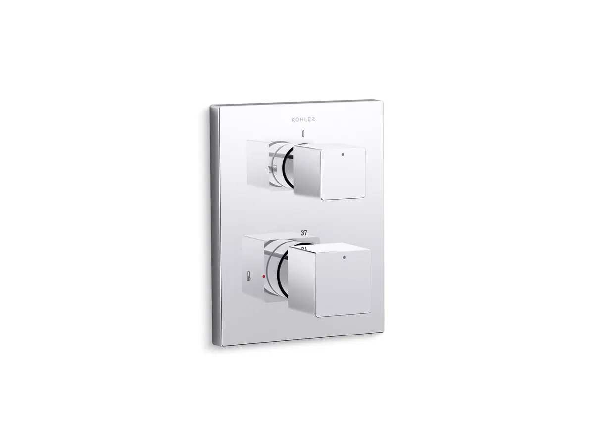 Kohler Autosense 2 Way Thermostatic Diverter 20742IN-9FP-CP 20742IN-9FP-CP Chrome - image 1