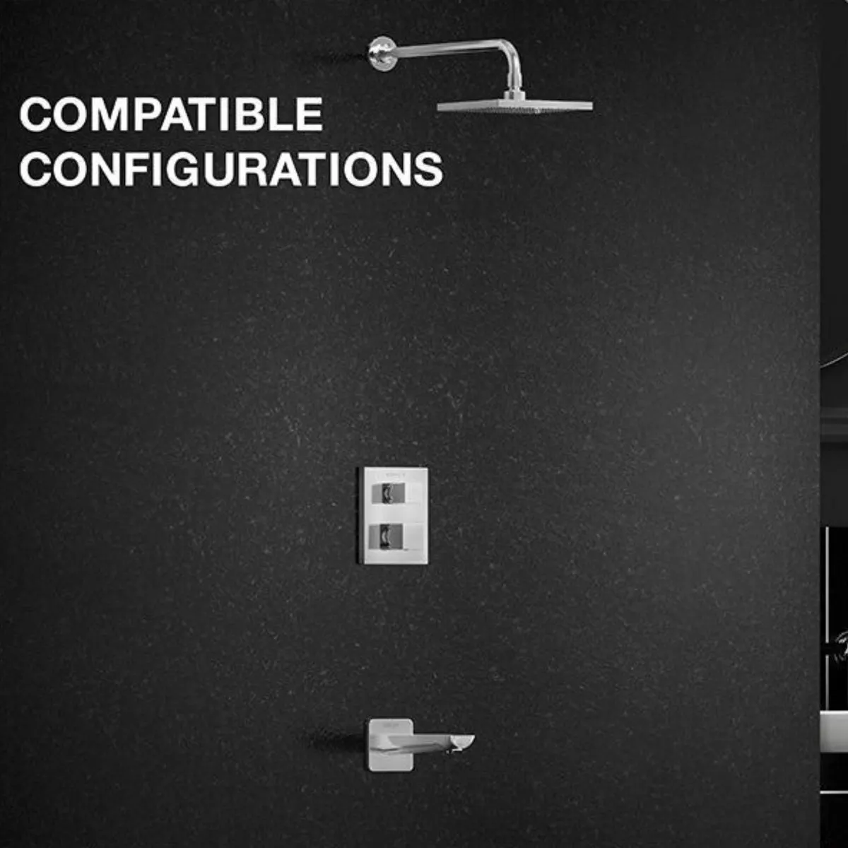 Kohler 2 way thermostatic diverter autosense 20742IN-9FP-CP 20742IN-9FP-CP Chrome - image 7