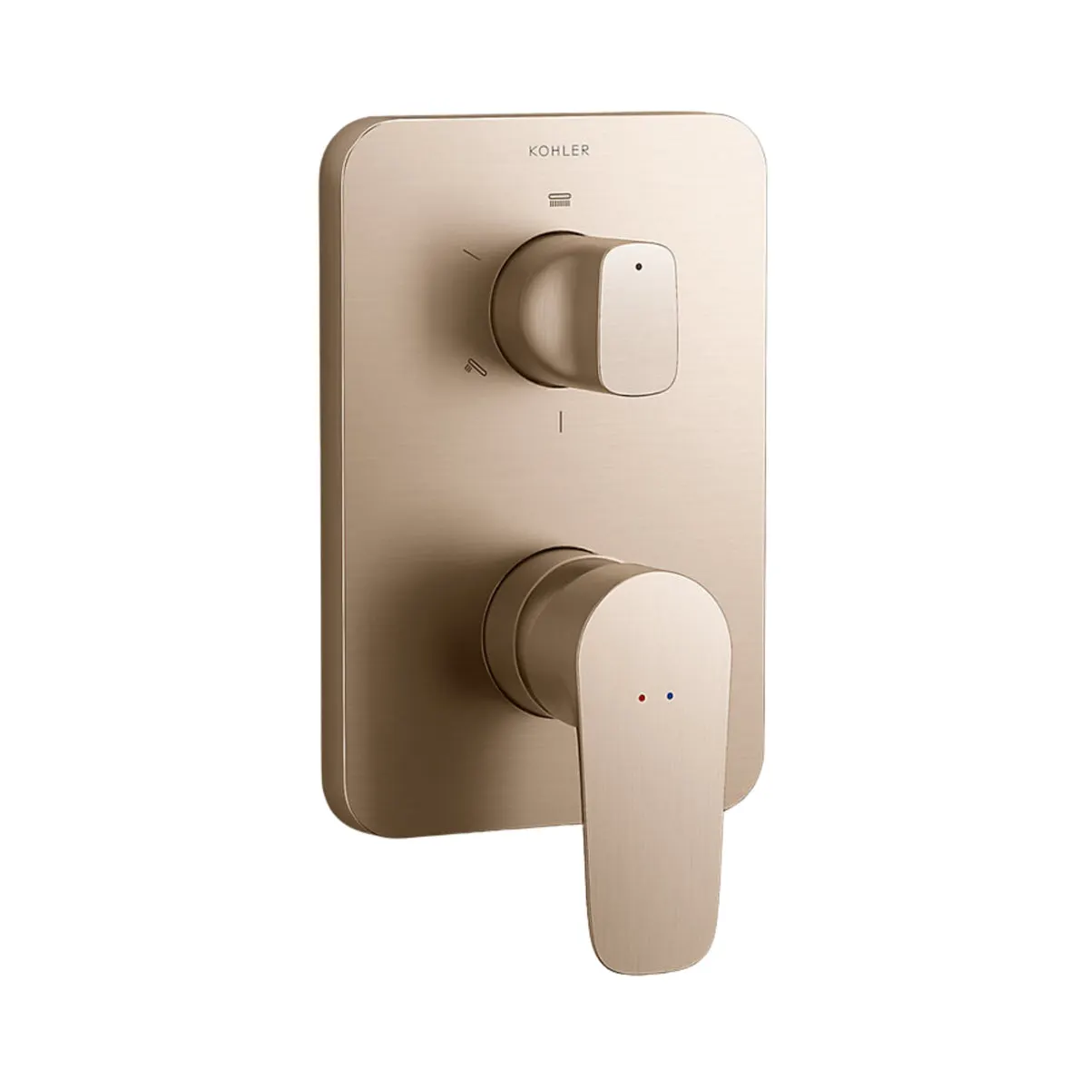 Kohler 3 way diverter aleo 22792IN-4FP-BV 22792IN-4FP-BV Brushed Bronze - image 1