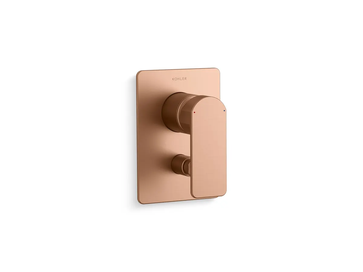 Kohler Parallel 2 Way Diverter 23496IN-4SL-BRD 23496IN-4SL-BRD Brushed Rose Gold - image 1