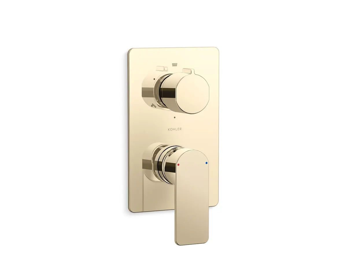 Kohler Parallel 3 Way Diverter 23497IN-4-AF 23497IN-4-AF French Gold - image 1