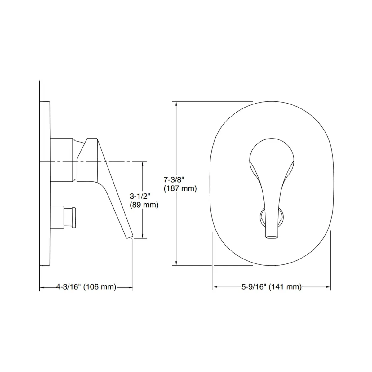 Kohler 2 way diverter vive 23971IN-4FP-CP 23971IN-4FP-CP Chrome - image 2