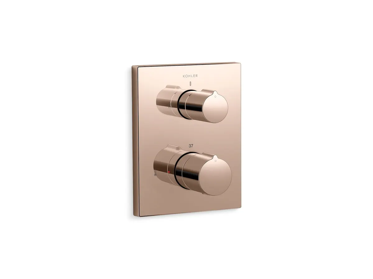 Kohler Autosense 2 Way Thermostatic Diverter 24431IN-9FP-RGD 24431IN-9FP-RGD Rose Gold - image 1